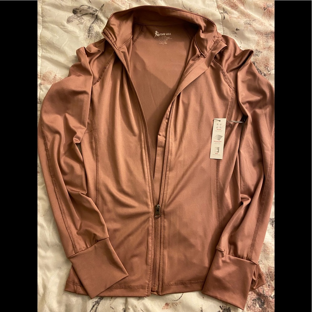 Pink athletic long sleeve